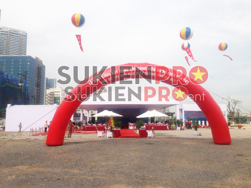 cho thuê bóng bay, bóng khí cầu tổ chức sự kiện tại Hà Nội
